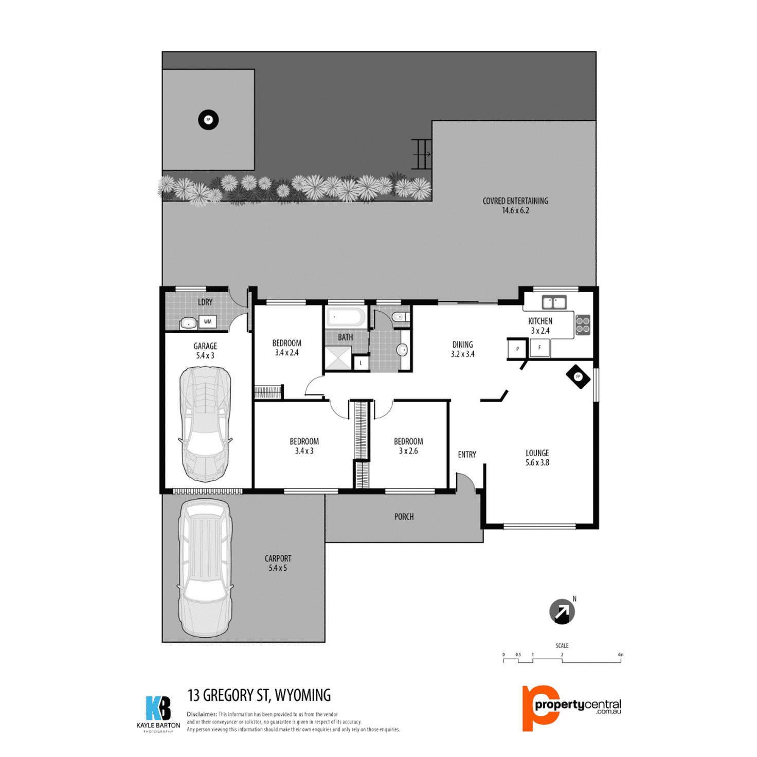 Floorplan of Homely house listing, 13 Gregory Street, Wyoming NSW 2250