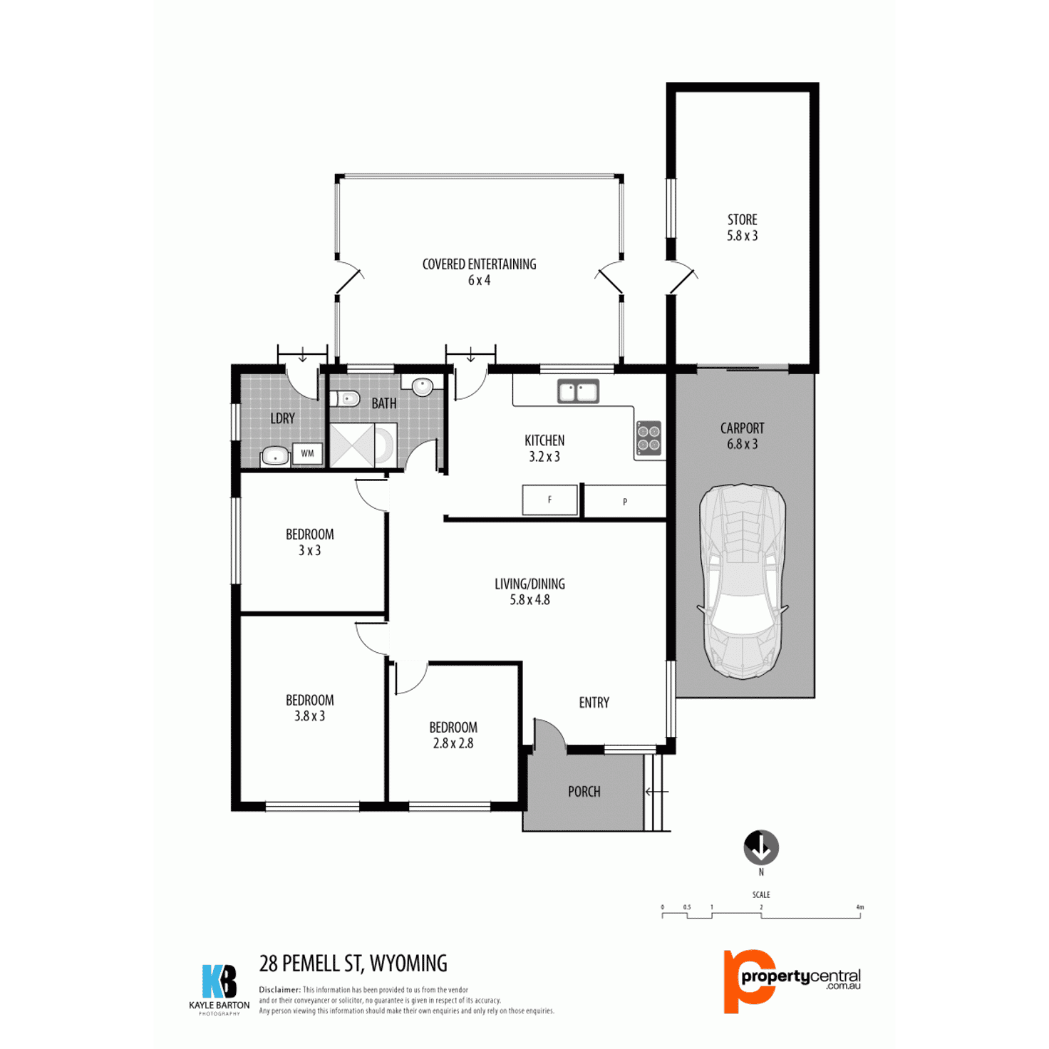 Floorplan of Homely house listing, 28 Pemell Street, Wyoming NSW 2250