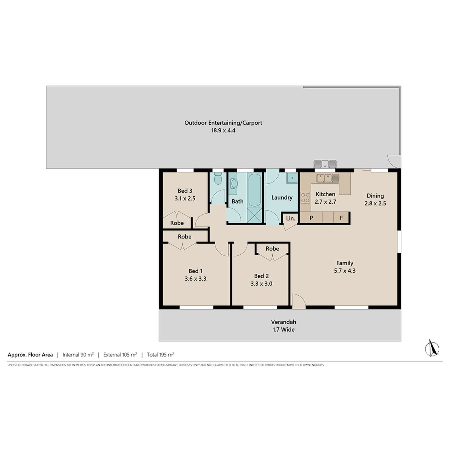 Floorplan of Homely house listing, 5 Dunbar Street, Browns Plains QLD 4118