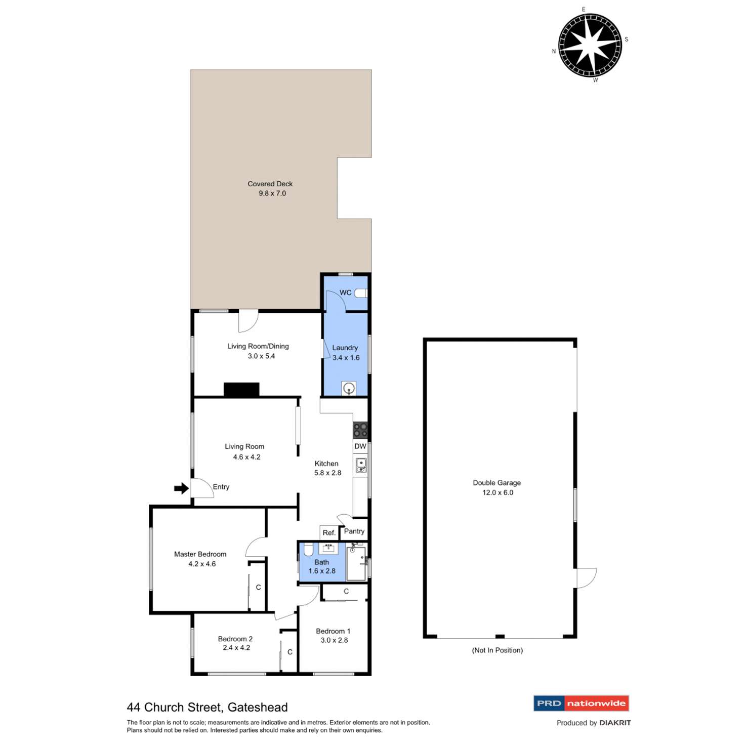 Floorplan of Homely house listing, 44 Church Street, Gateshead NSW 2290