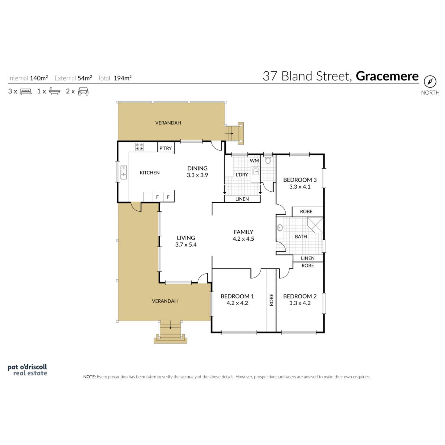 Floorplan of Homely house listing, 37 Bland Street, Gracemere QLD 4702