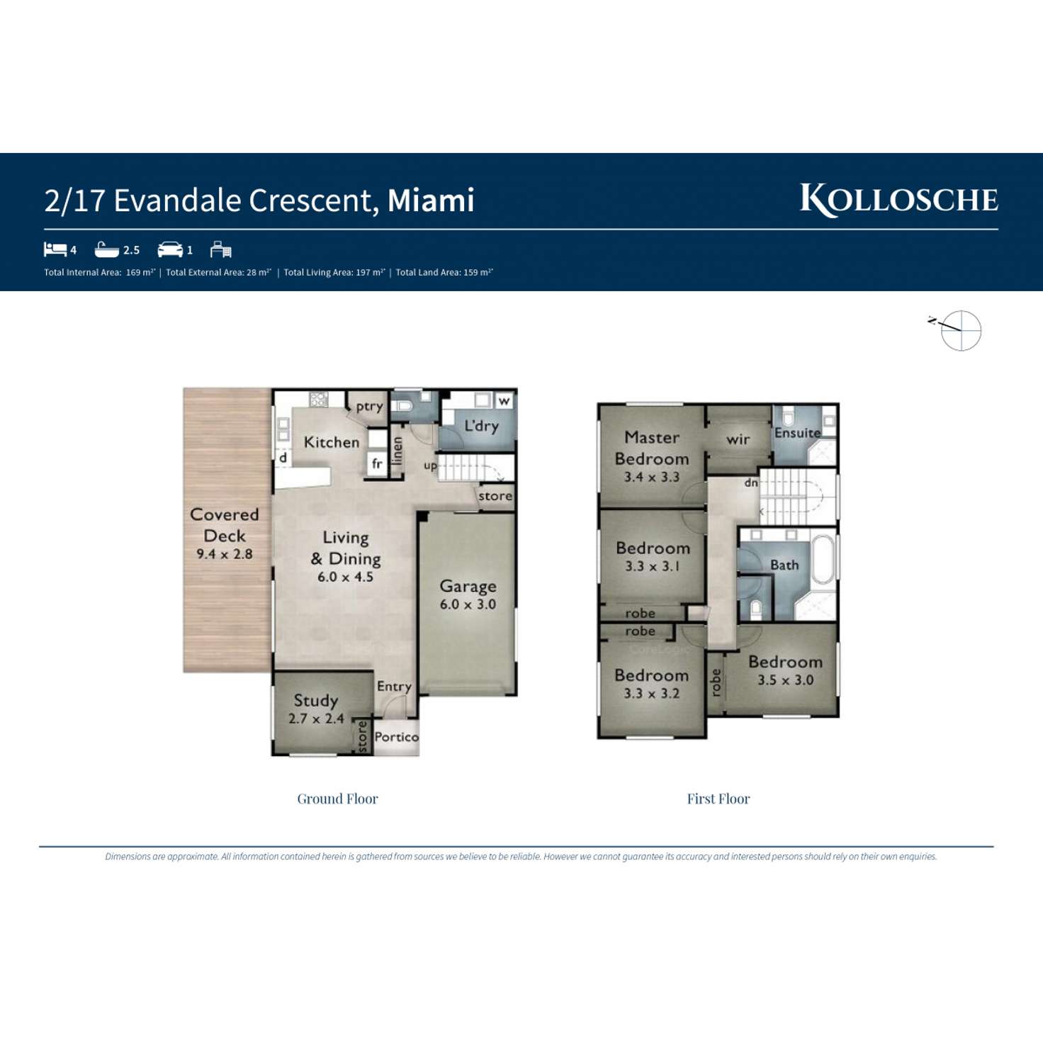 Floorplan of Homely house listing, 2/17 Evandale Crescent, Miami QLD 4220