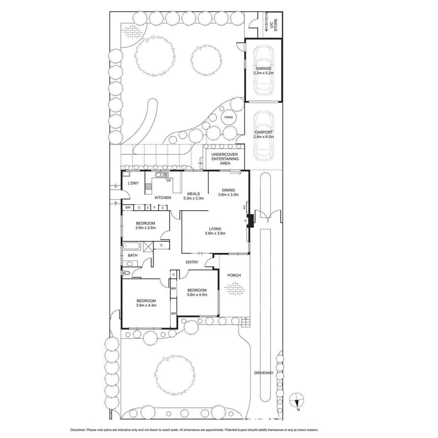 Floorplan of Homely house listing, 42 Shrewsbury Street, Bentleigh East VIC 3165
