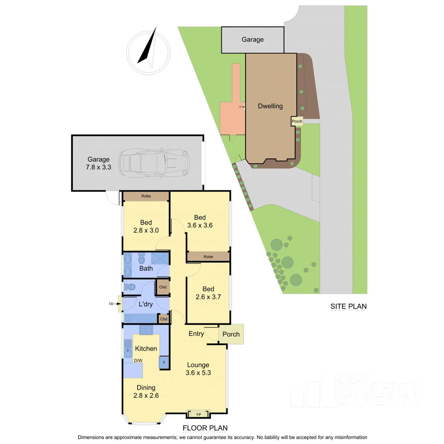 Floorplan of Homely unit listing, 1/11 Bent Court, Wantirna South VIC 3152