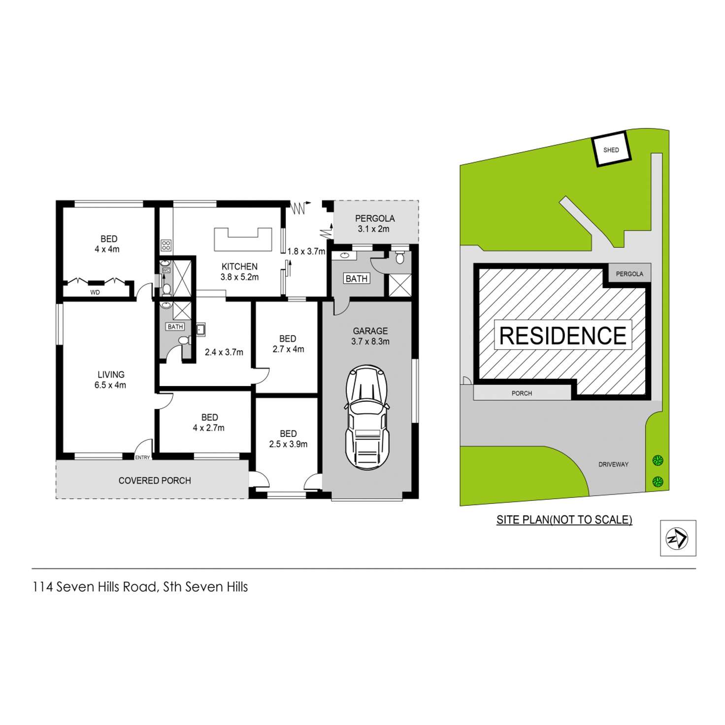 Floorplan of Homely house listing, 114 Seven Hills Road South, Seven Hills NSW 2147