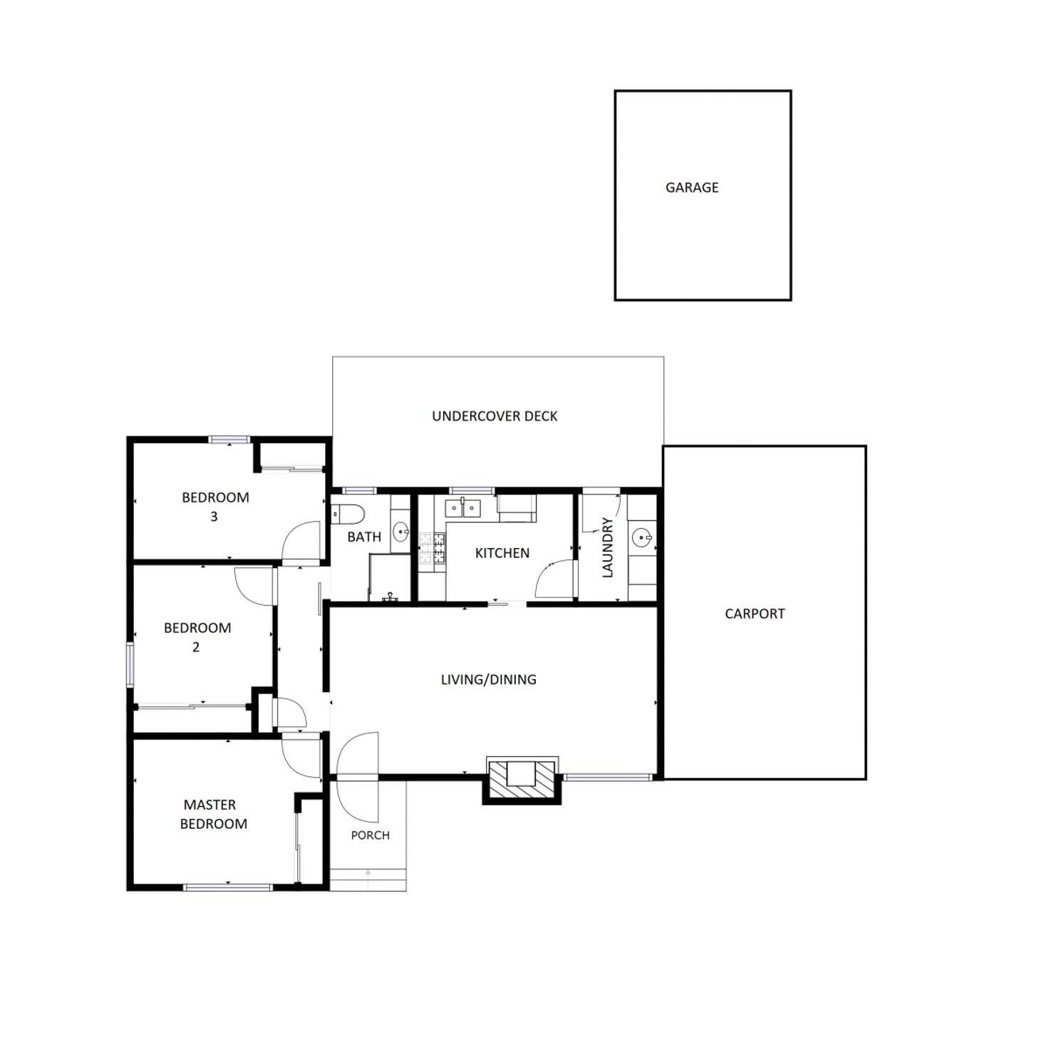 Floorplan of Homely house listing, 296 Swan Street, North Albury NSW 2640