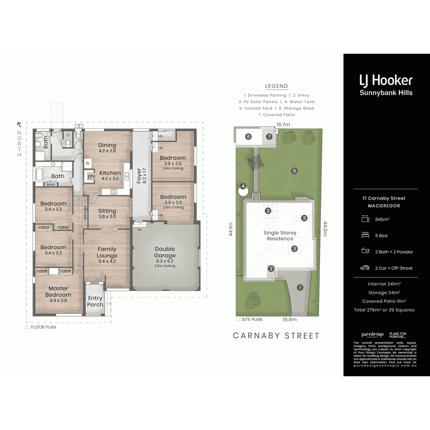 Floorplan of Homely house listing, 17 Carnaby Street, Macgregor QLD 4109