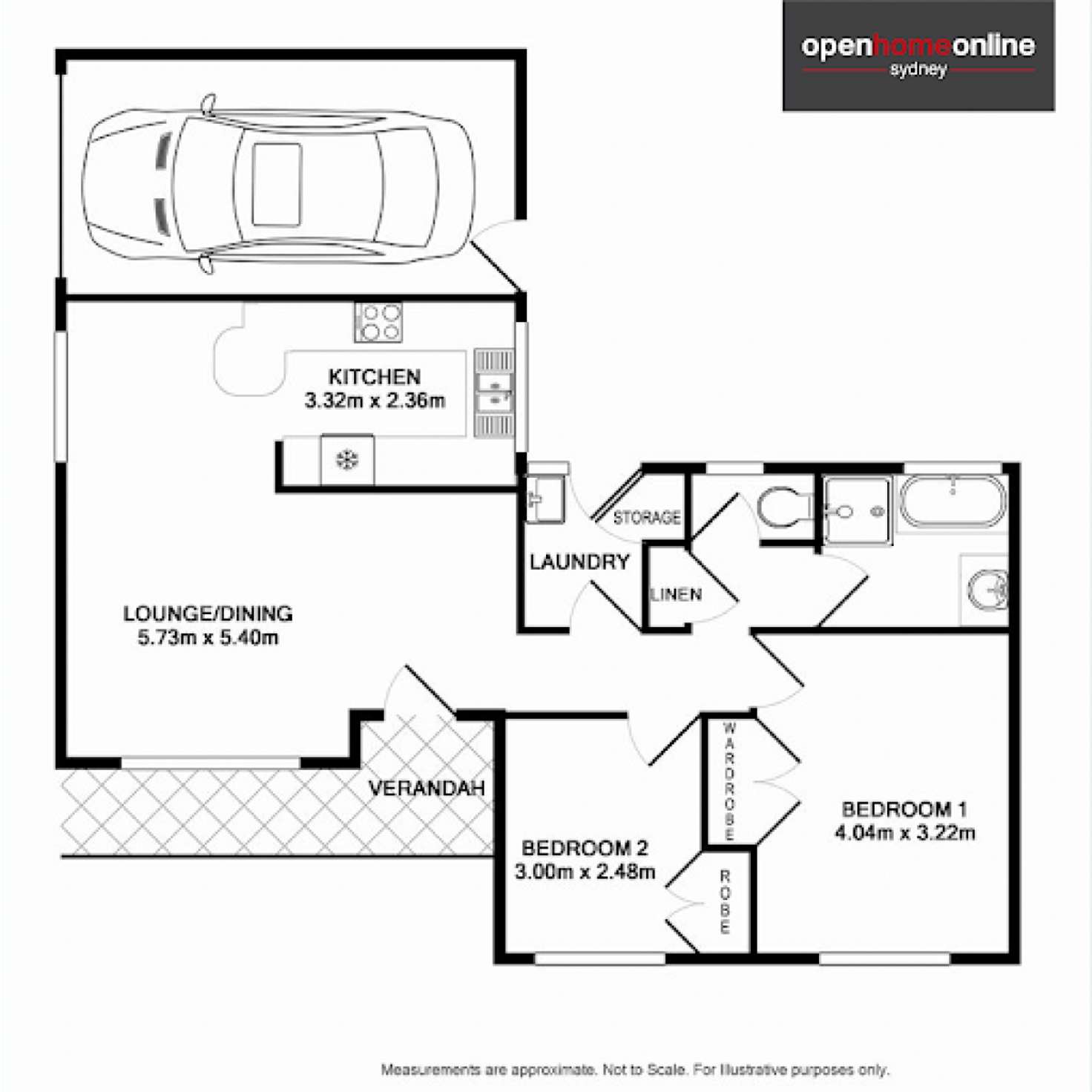 Floorplan of Homely villa listing, 16/201 Oxford Road, Ingleburn NSW 2565