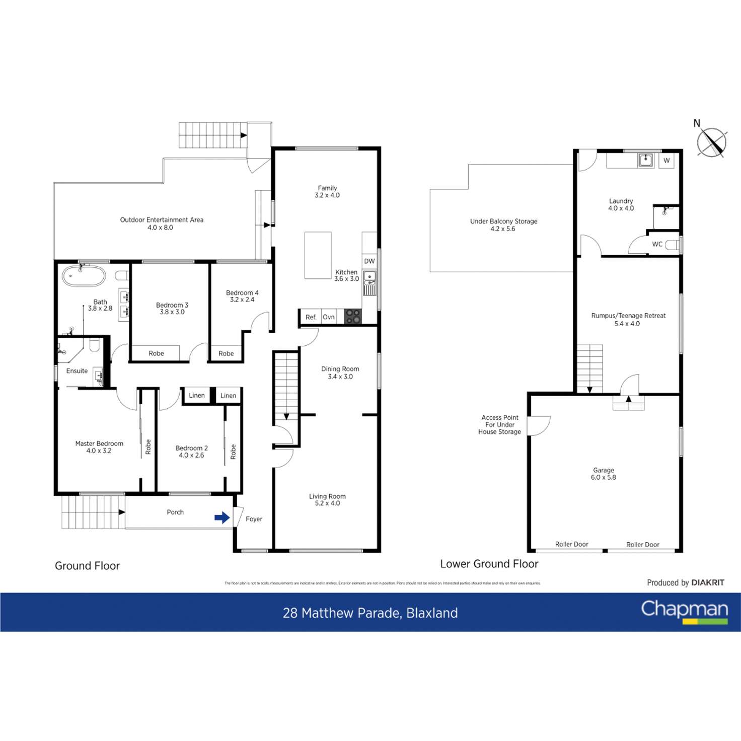 Floorplan of Homely house listing, 28 Matthew Parade, Blaxland NSW 2774