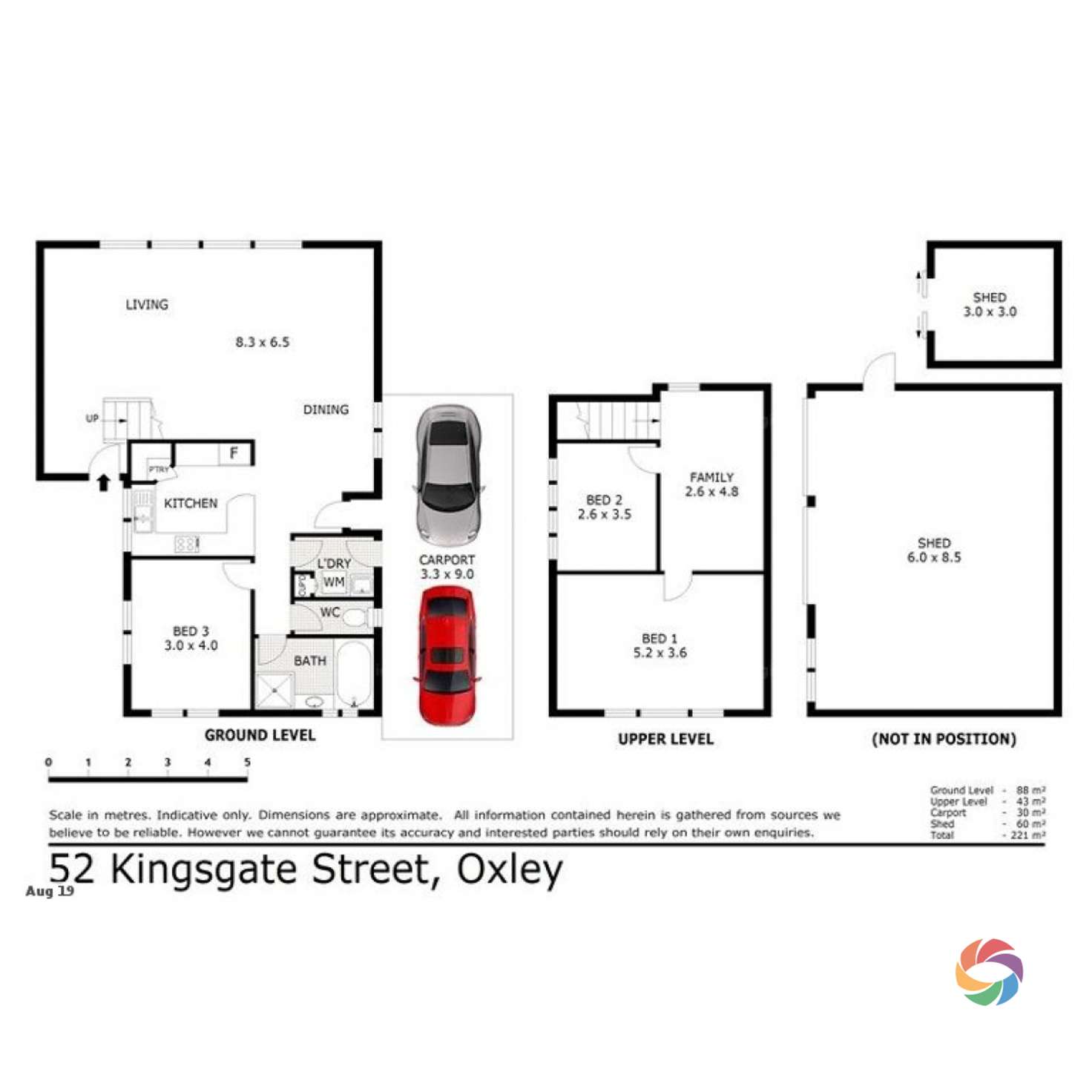 Floorplan of Homely house listing, 52 Kingsgate Street, Oxley QLD 4075
