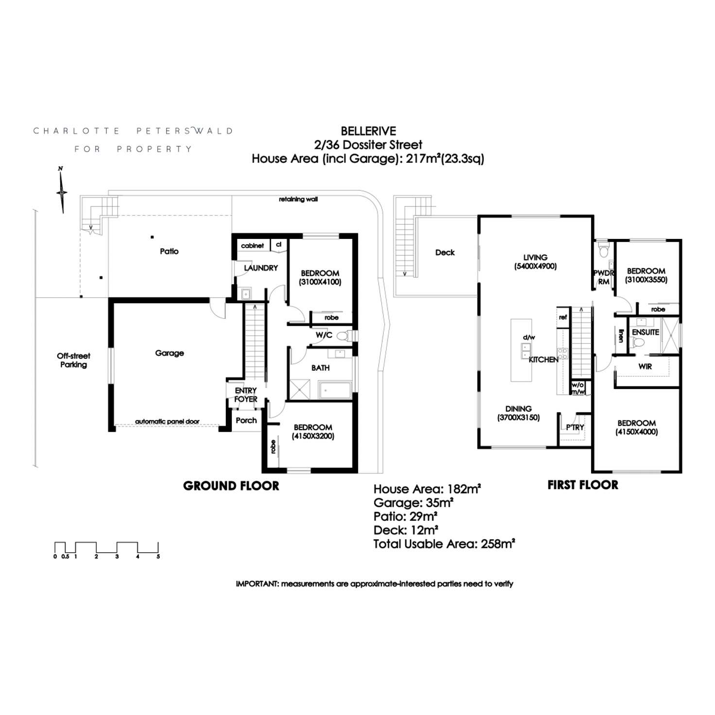 Floorplan of Homely villa listing, 2/36 Dossiter Street, Bellerive TAS 7018