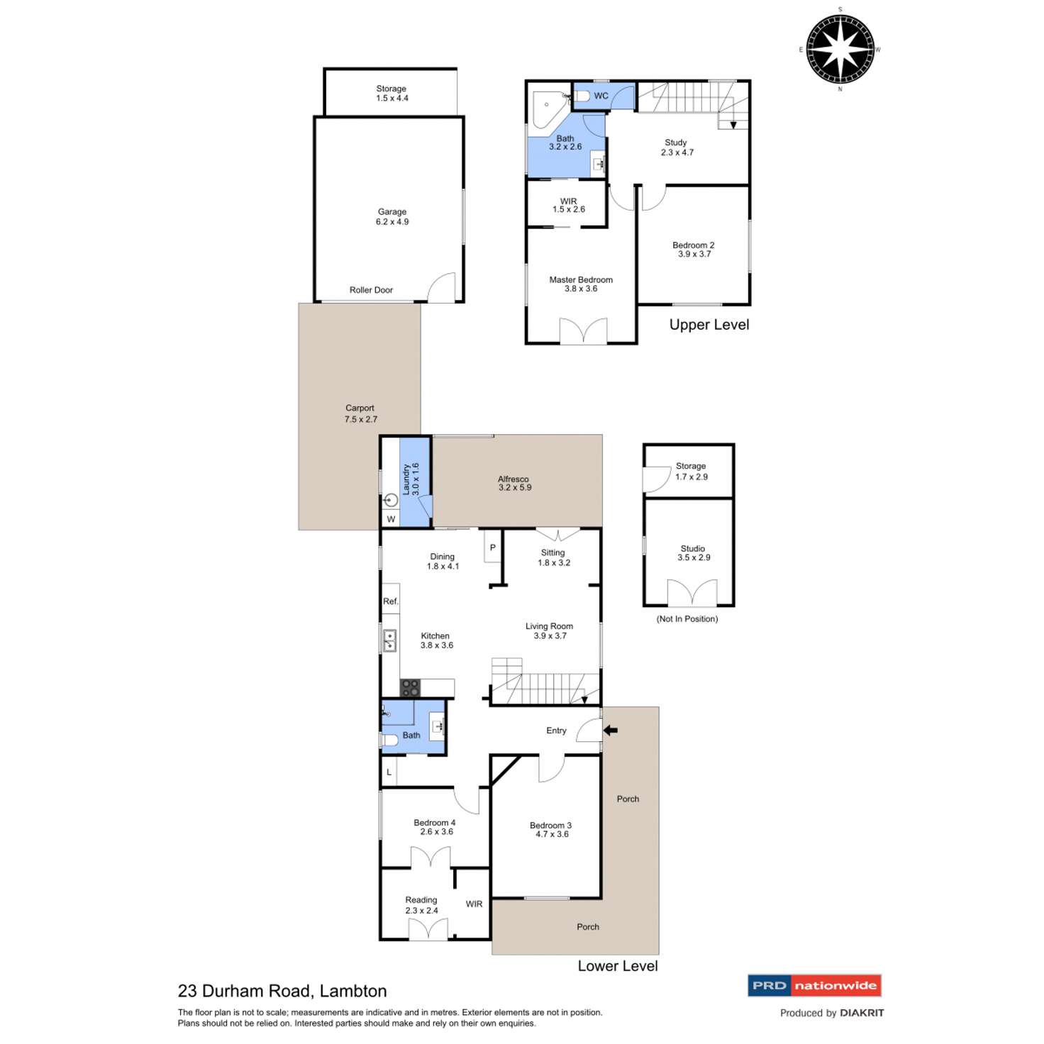 Floorplan of Homely house listing, 23 Durham Road, Lambton NSW 2299