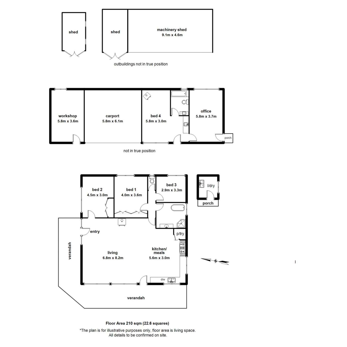 Floorplan of Homely house listing, 65 Longs Road, Yellingbo VIC 3139
