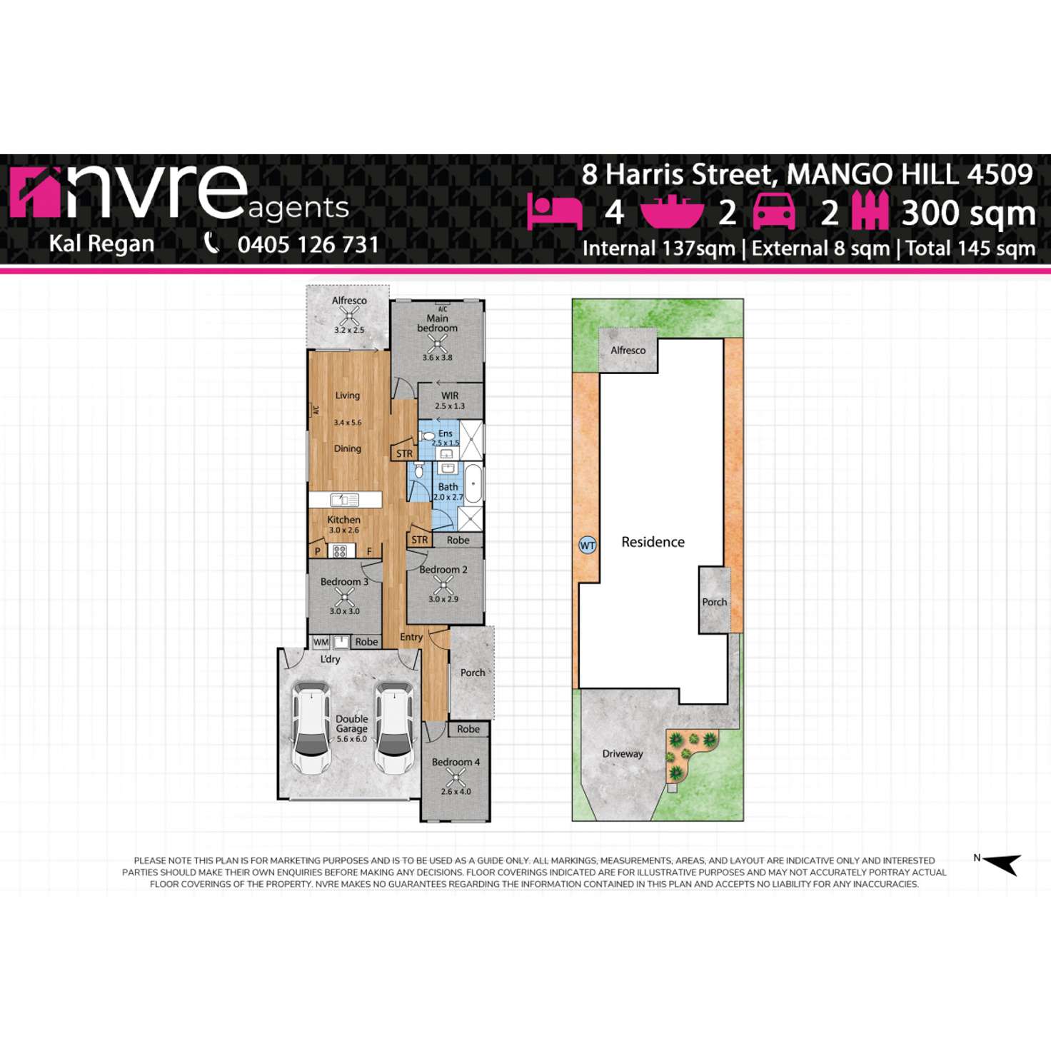 Floorplan of Homely house listing, 8 Harris Street, Mango Hill QLD 4509
