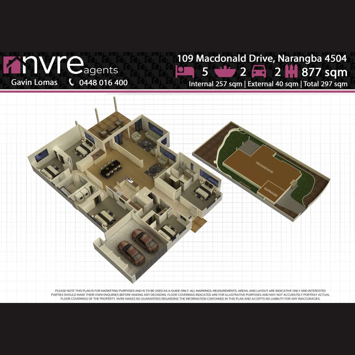 Floorplan of Homely house listing, 109 Macdonald Drive, Narangba QLD 4504