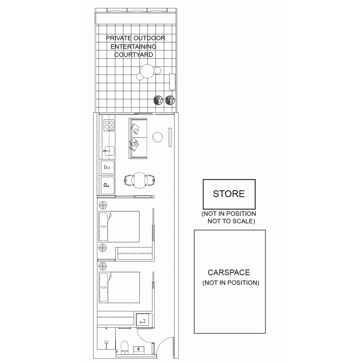 Floorplan of Homely apartment listing, 109/18-20 Camberwell Road, Hawthorn East VIC 3123