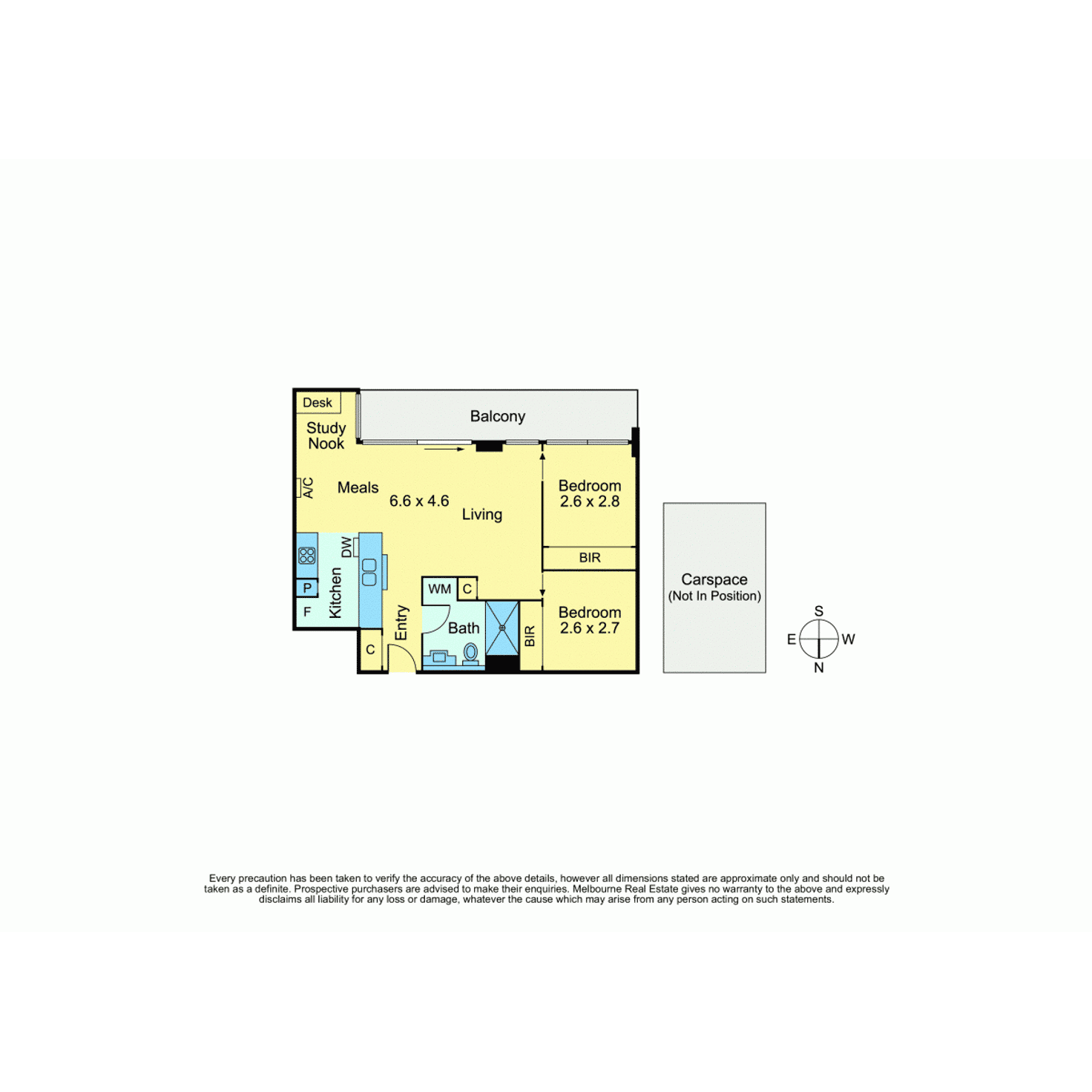 Floorplan of Homely apartment listing, 914/15 Clifton Street, Prahran VIC 3181