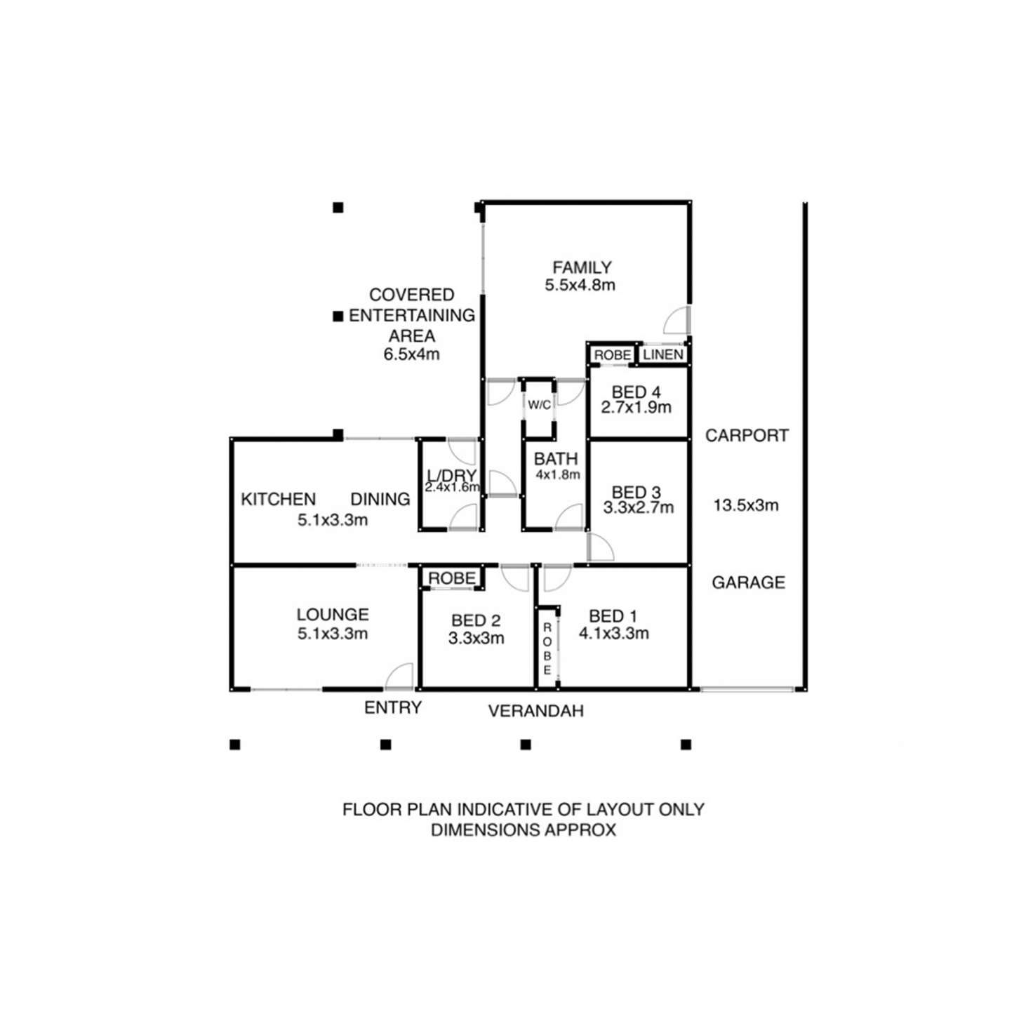 Floorplan of Homely house listing, 5 Dryandra Drive, Eagleby QLD 4207
