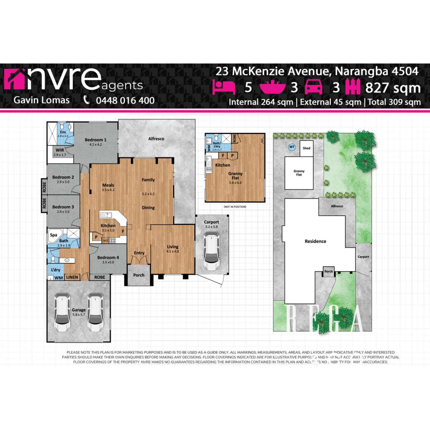 Floorplan of Homely house listing, 23 McKenzie Avenue, Narangba QLD 4504