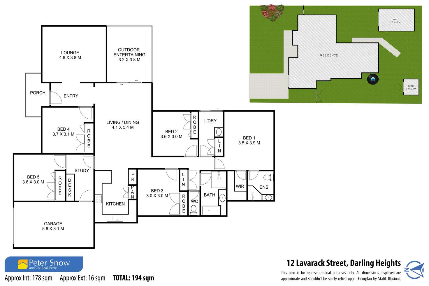 Floorplan of Homely house listing, 12 Lavarack Street, Darling Heights QLD 4350