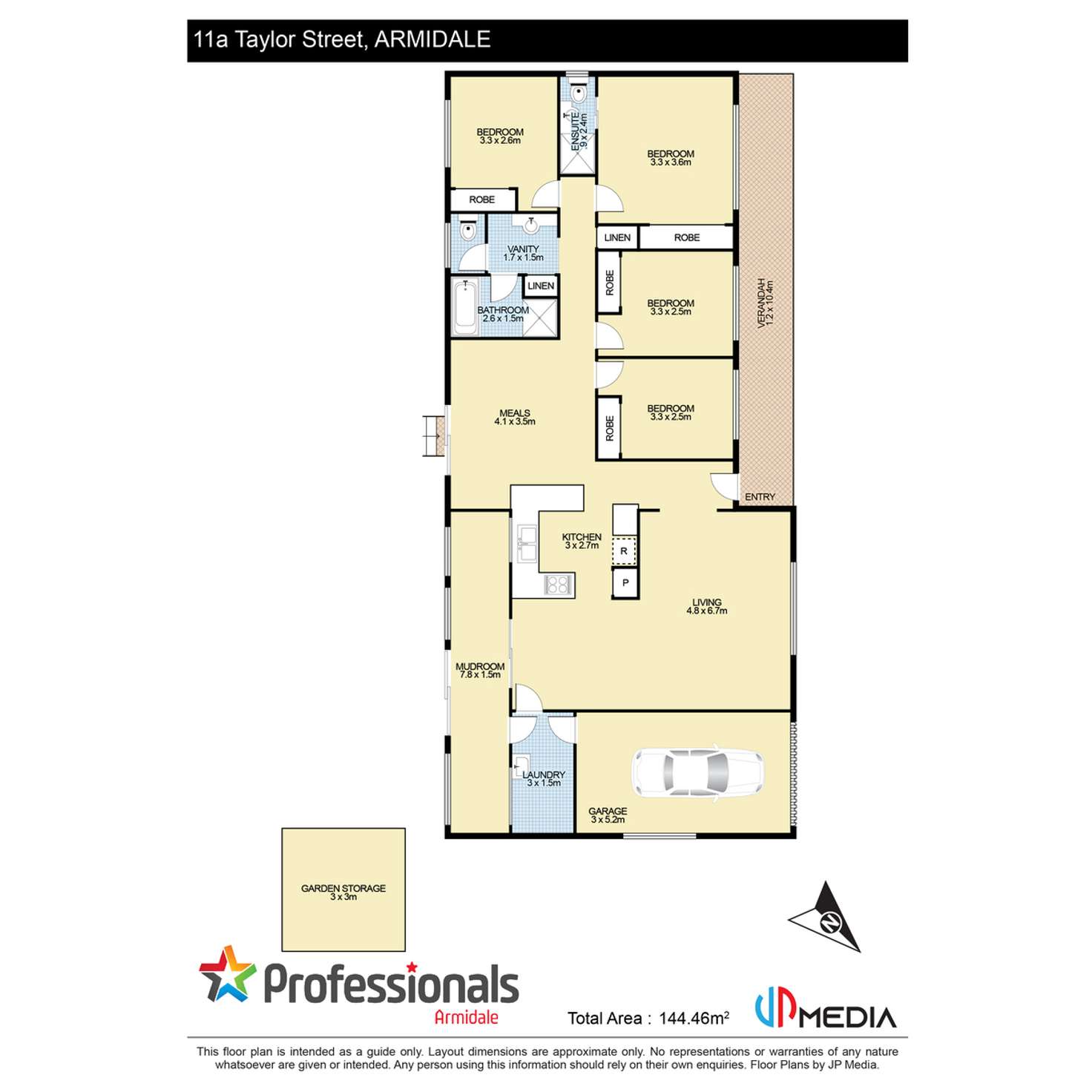 Floorplan of Homely house listing, 11a Taylor Street, Armidale NSW 2350