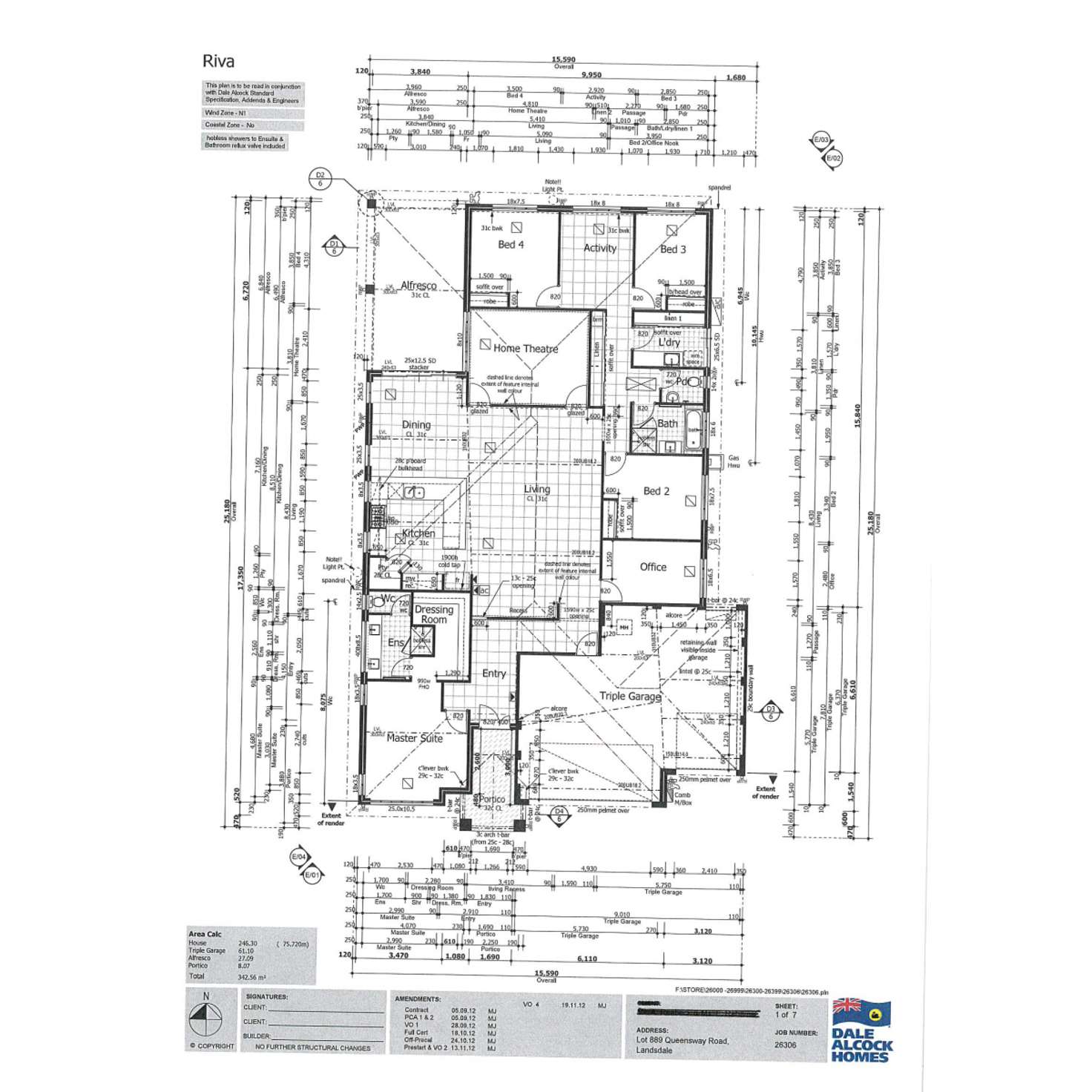 Floorplan of Homely house listing, 56 Queensway Road, Landsdale WA 6065