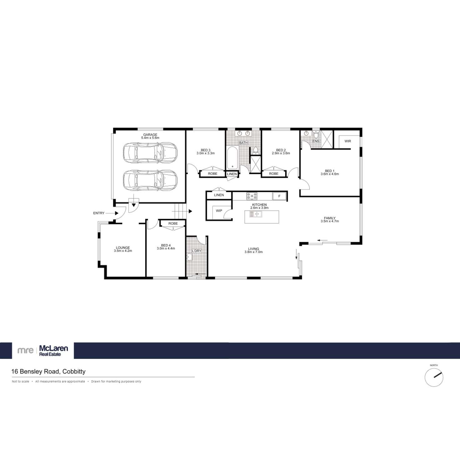 Floorplan of Homely house listing, 16 Bensley Road, Cobbitty NSW 2570