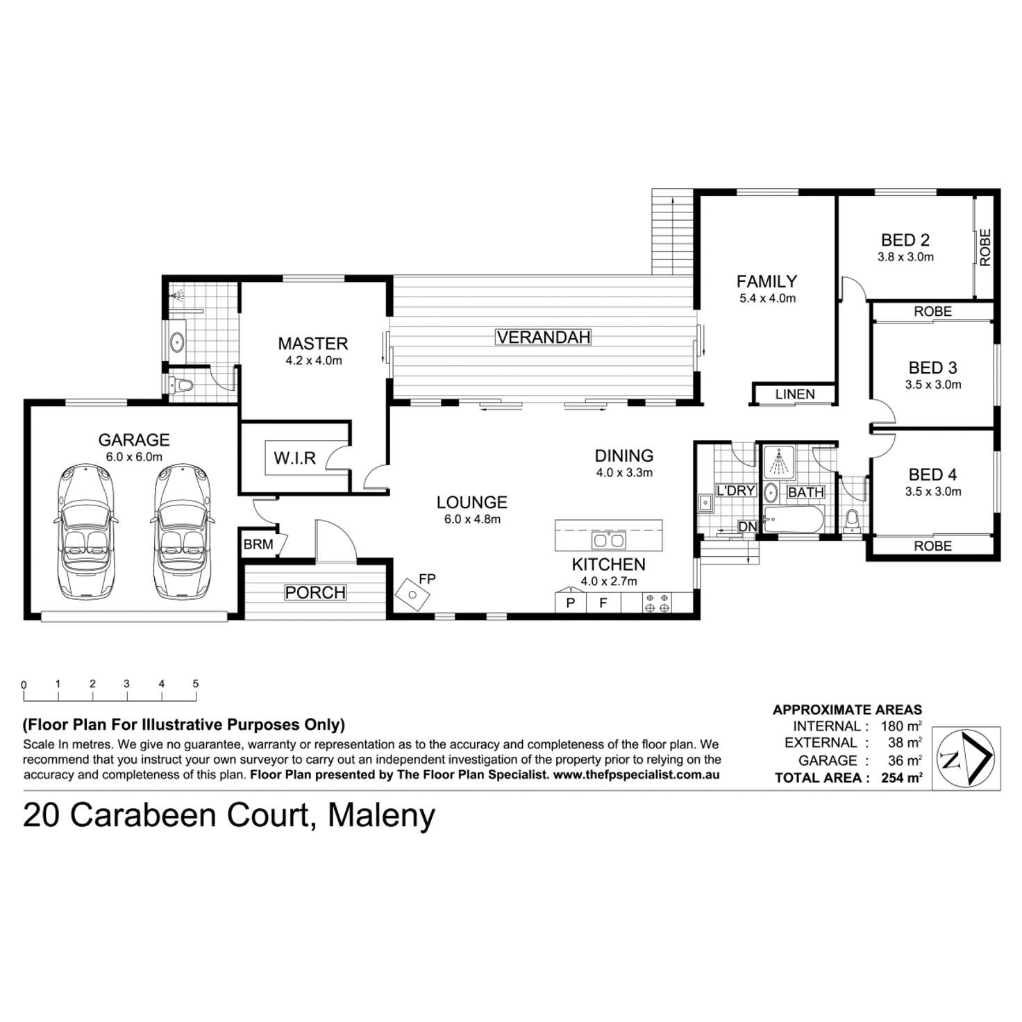 Floorplan of Homely house listing, 20 Carabeen Court, Maleny QLD 4552