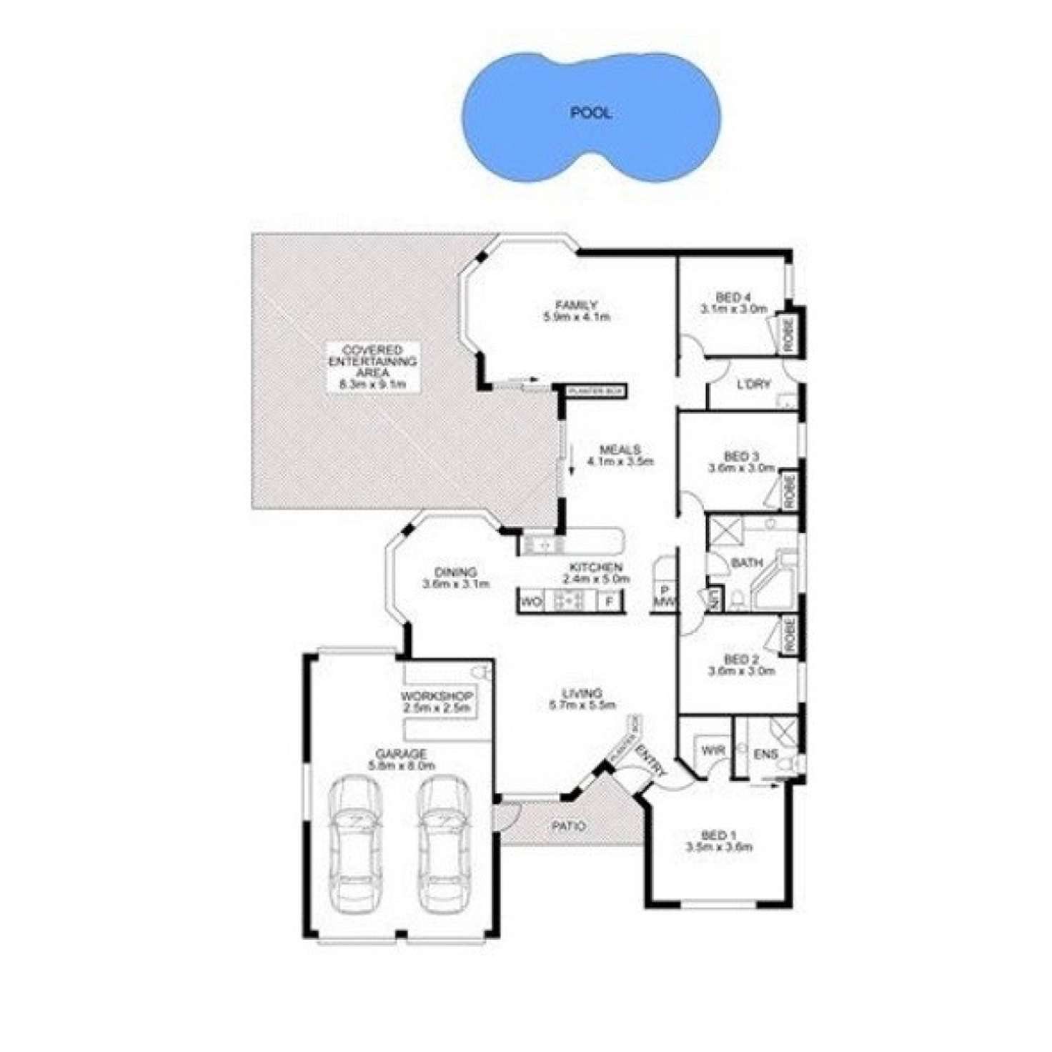 Floorplan of Homely house listing, 29 Elder Way, Mount Annan NSW 2567