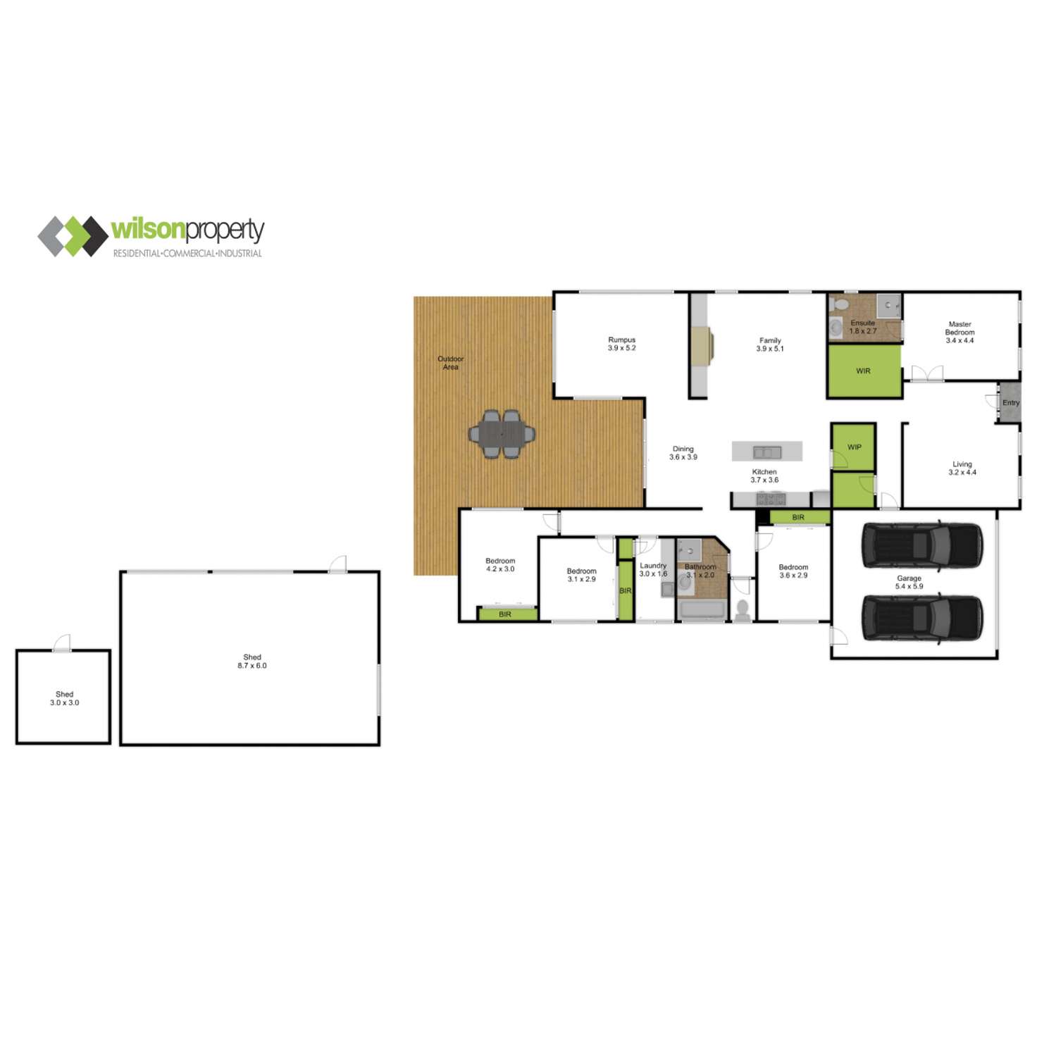 Floorplan of Homely house listing, 35 Donegal Avenue, Traralgon VIC 3844