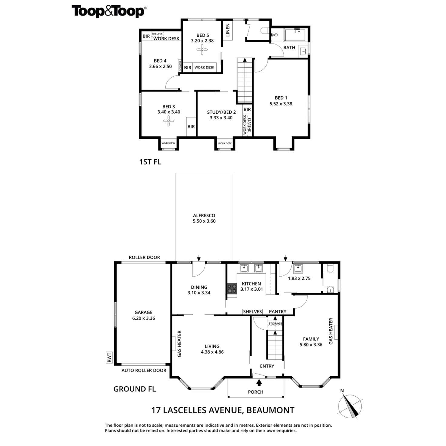 Floorplan of Homely house listing, 17 Lascelles Avenue, Beaumont SA 5066