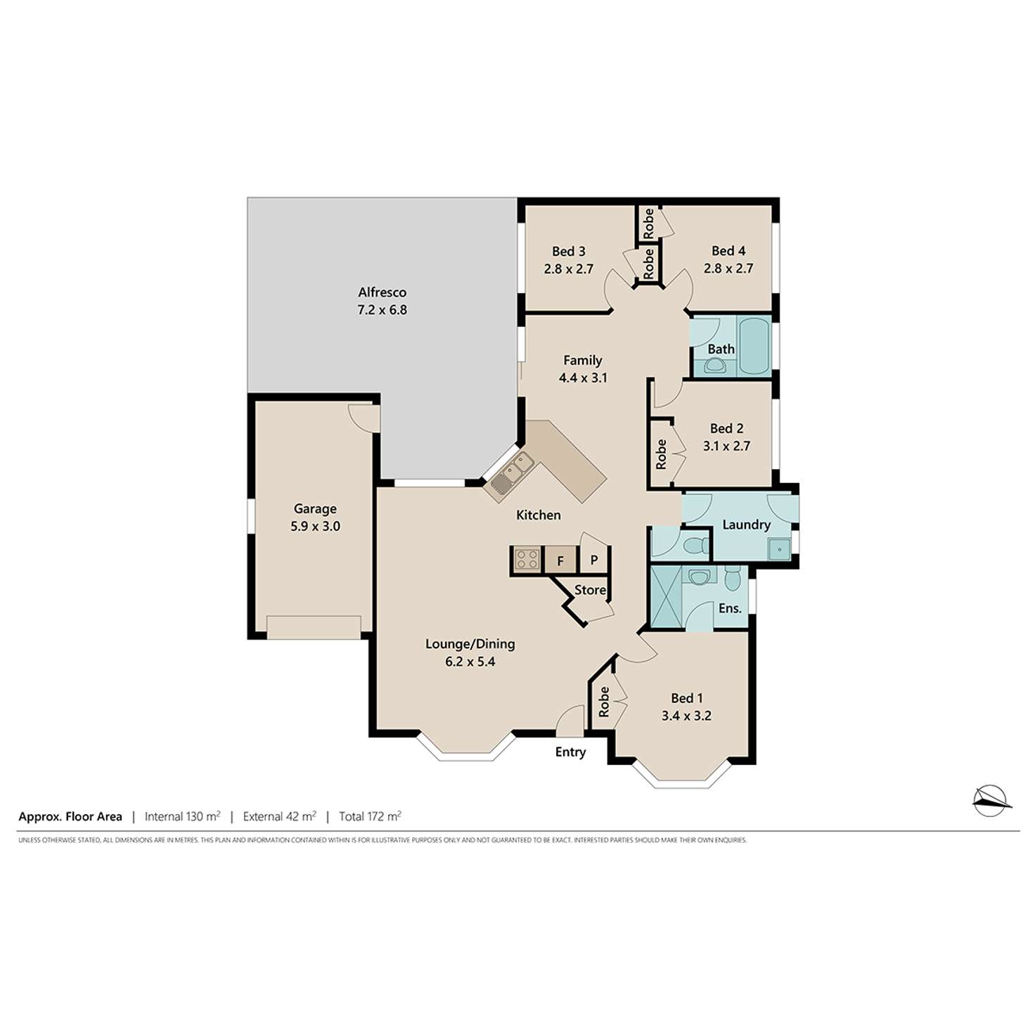 Floorplan of Homely house listing, 3 Latana Court, Regents Park QLD 4118