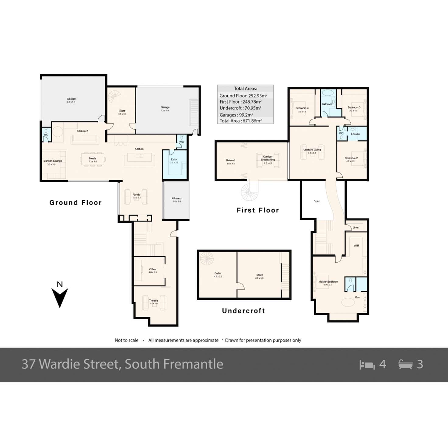 Floorplan of Homely house listing, 37 Wardie Street, South Fremantle WA 6162