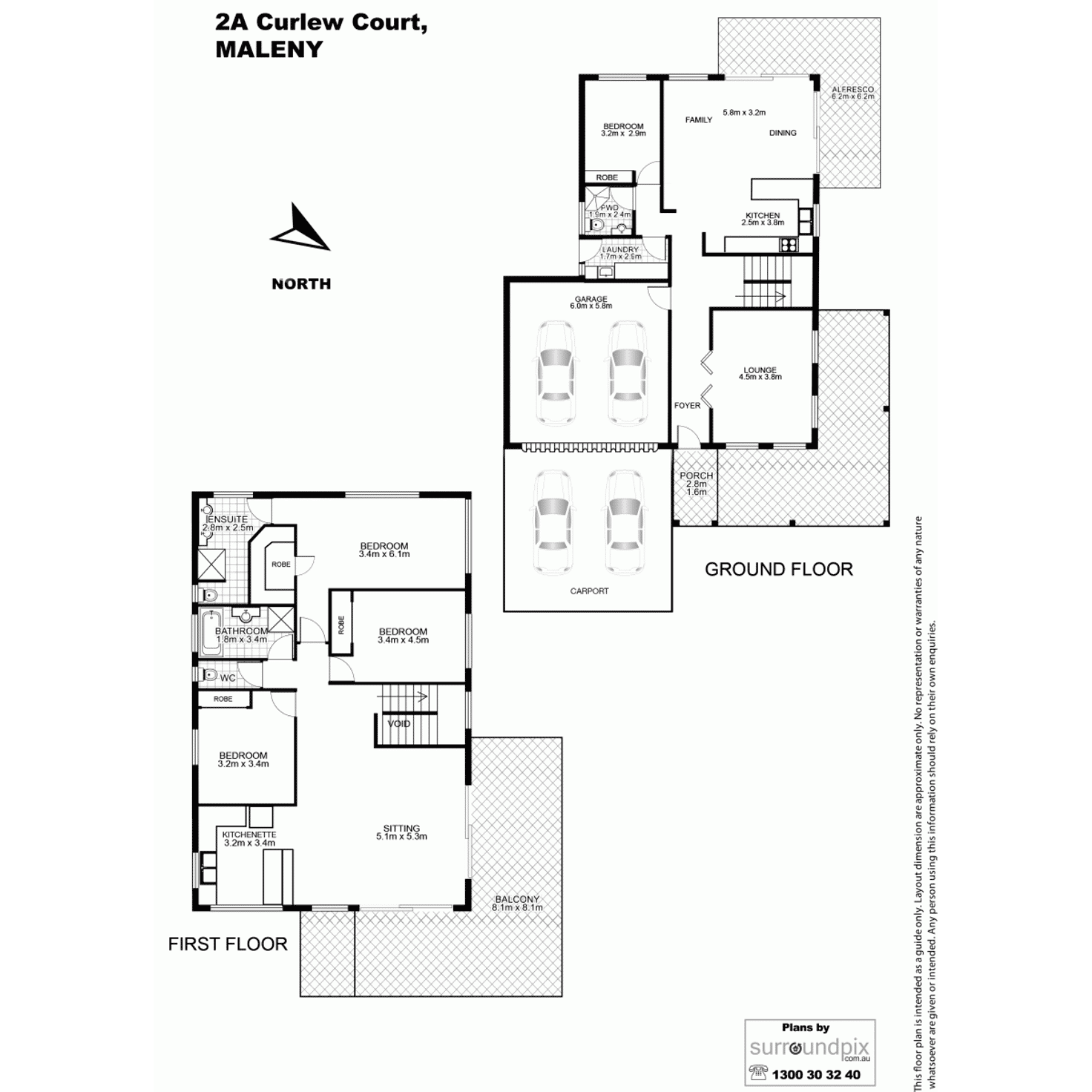 Floorplan of Homely house listing, 2a Curlew Court, Maleny QLD 4552