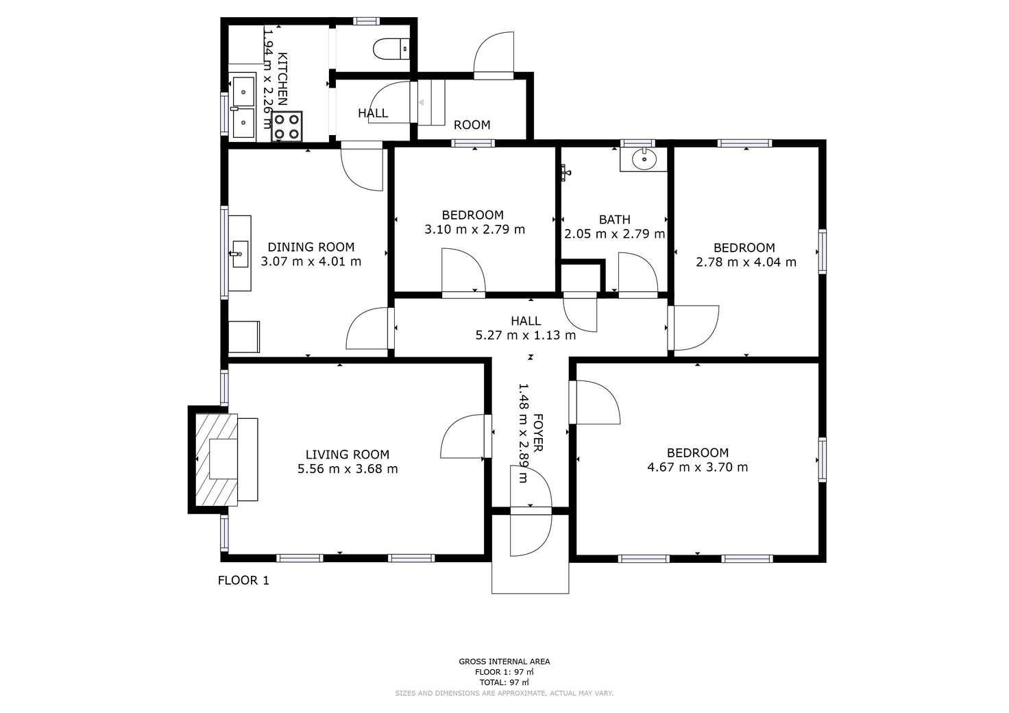 Floorplan of Homely house listing, 17 Constance Avenue, Glenorchy TAS 7010