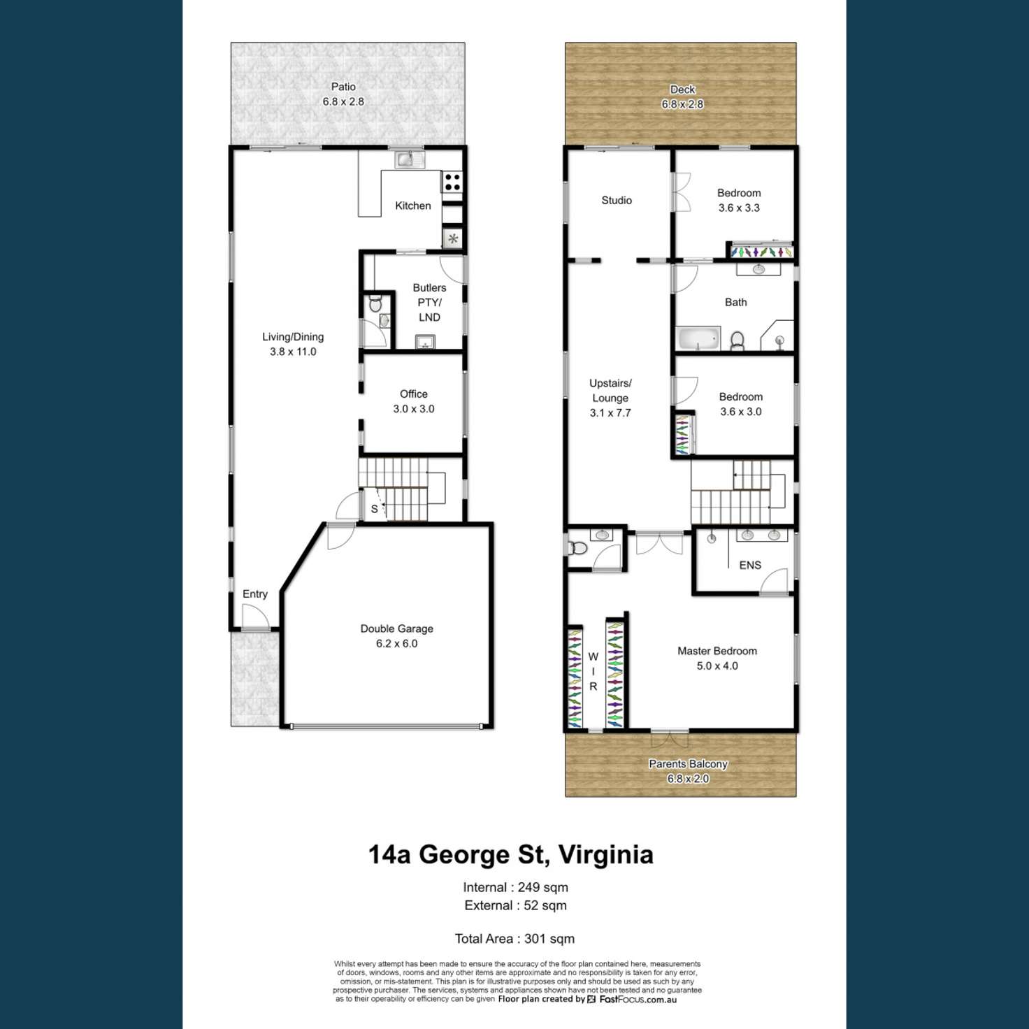 Floorplan of Homely house listing, 14A George Street, Virginia QLD 4014