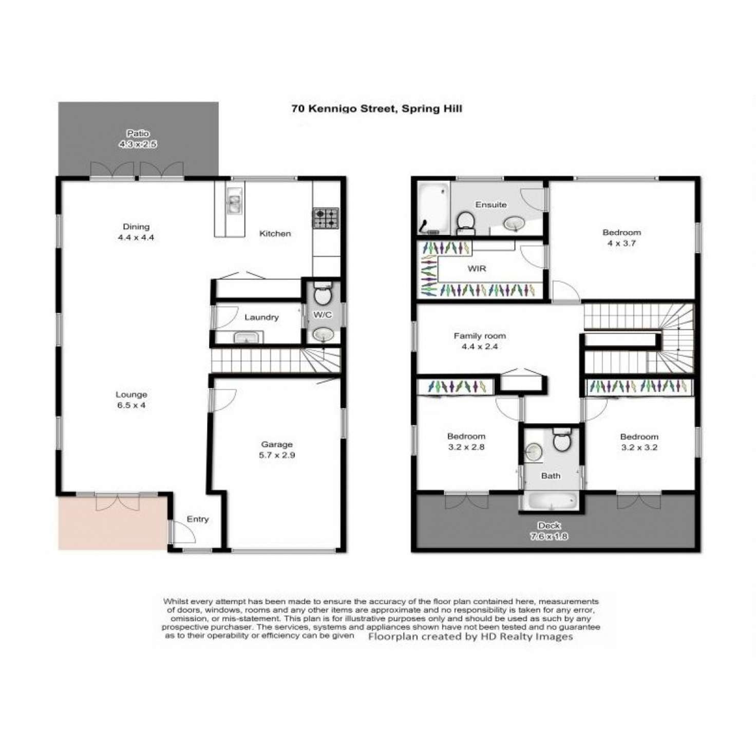 Floorplan of Homely house listing, 70 Kennigo Street, Spring Hill QLD 4000