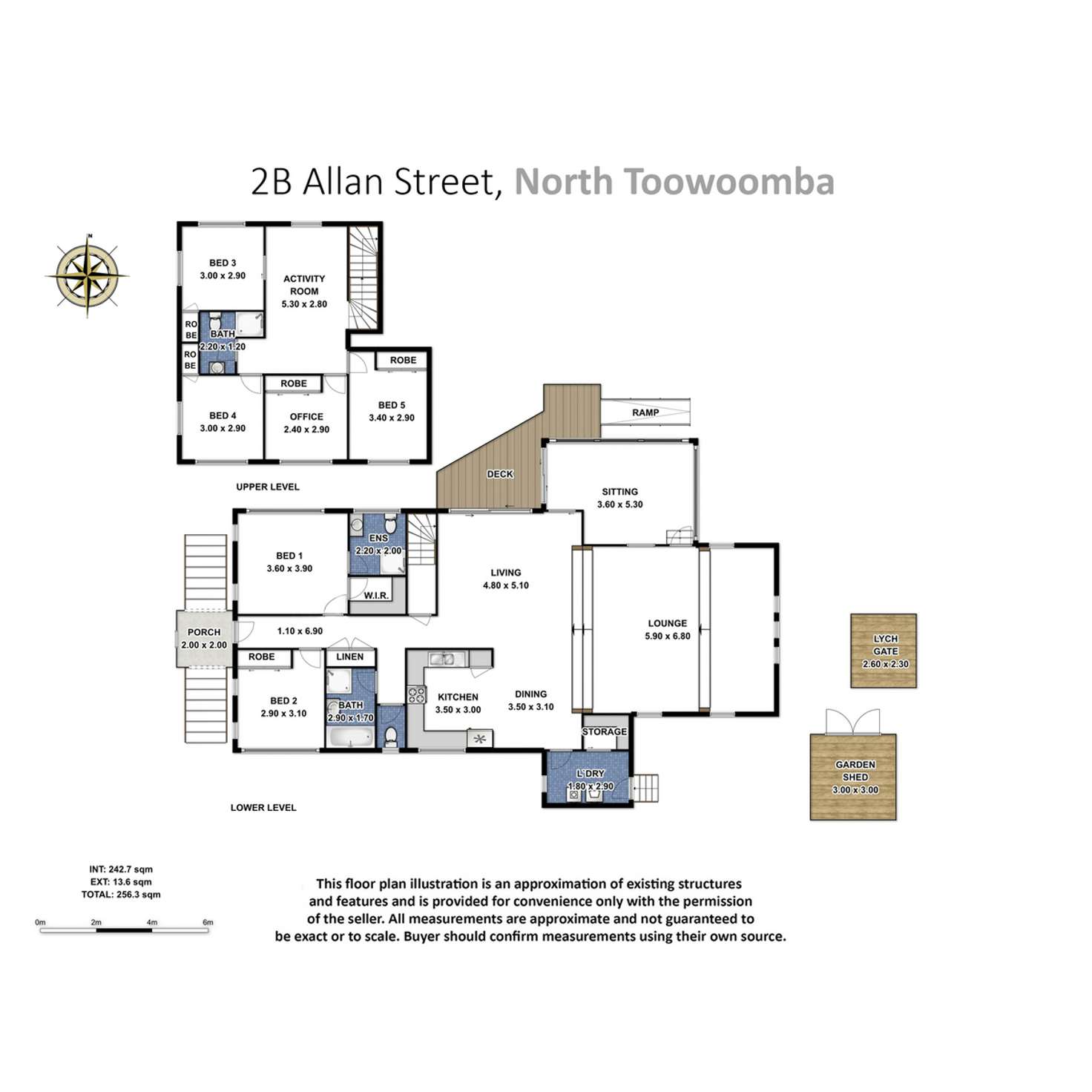 Floorplan of Homely house listing, 2B Allan Street, North Toowoomba QLD 4350