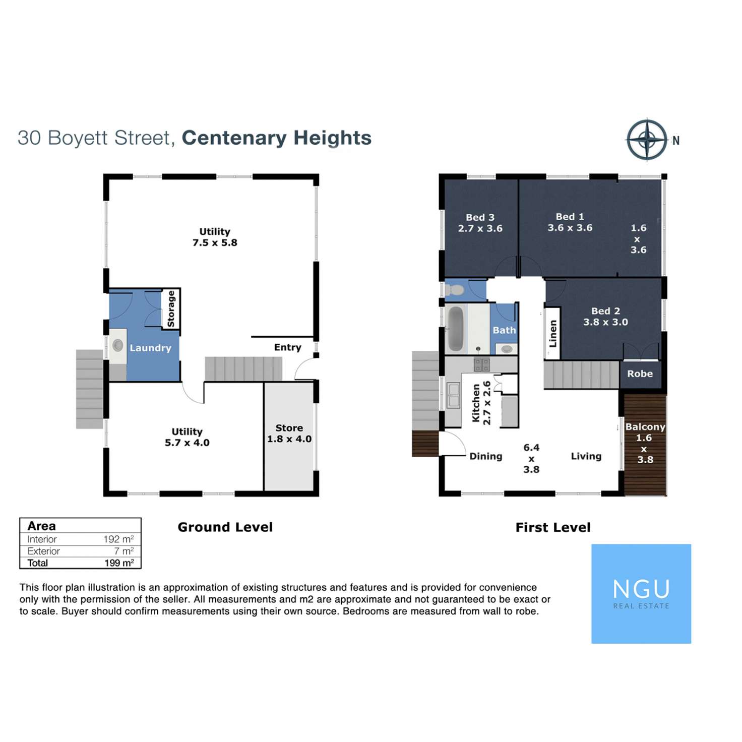 Floorplan of Homely house listing, 30 Boyett Street, Centenary Heights QLD 4350