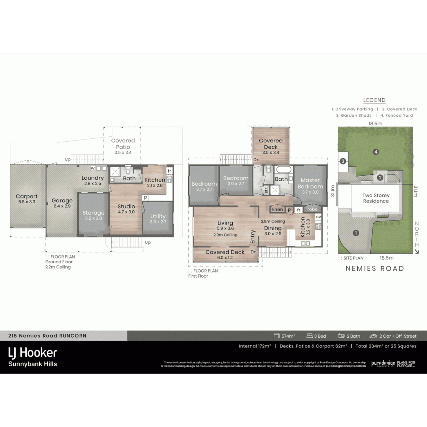 Floorplan of Homely house listing, 216 Nemies Road, Runcorn QLD 4113