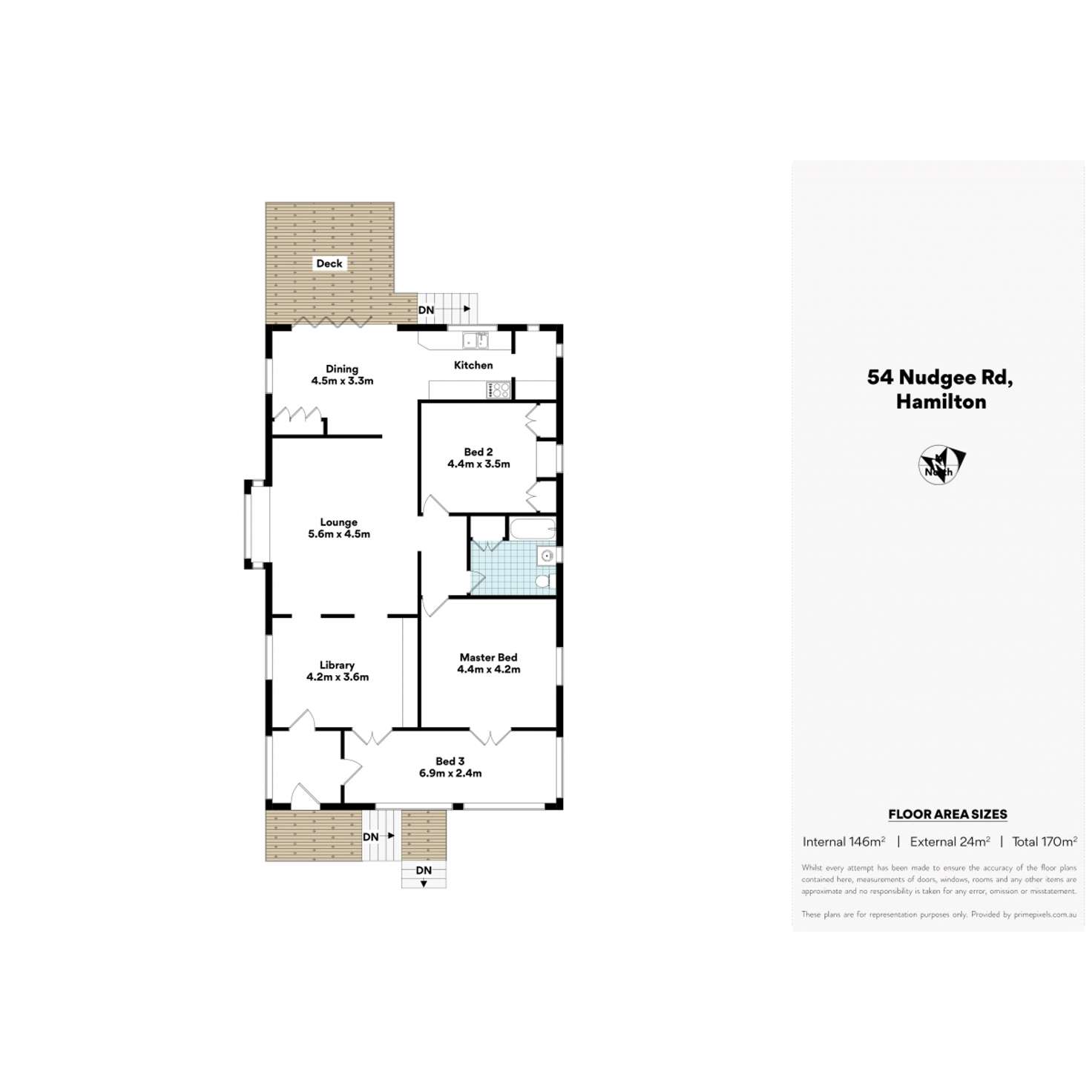 Floorplan of Homely house listing, 54 Nudgee Road, Hamilton QLD 4007