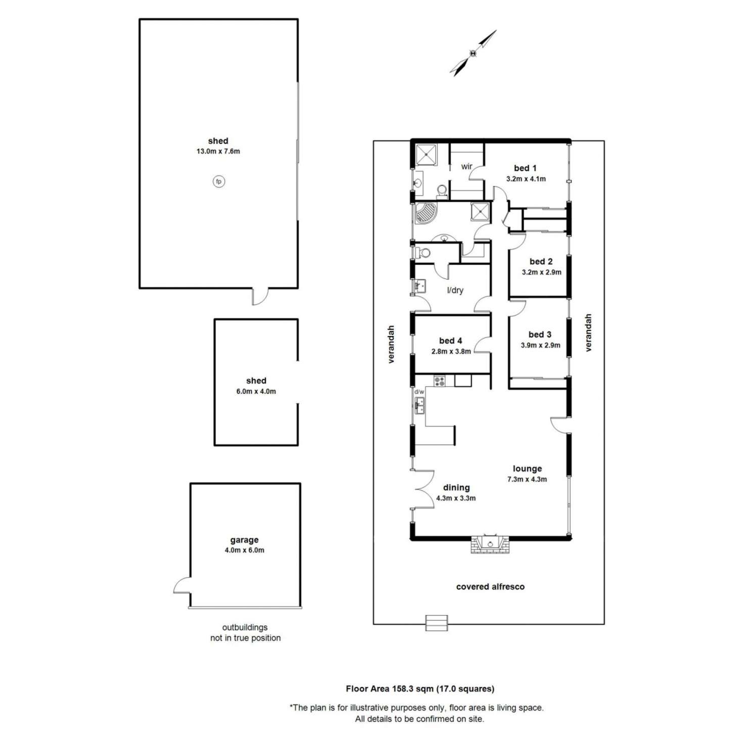 Floorplan of Homely house listing, 1019 Macclesfield Road, Yellingbo VIC 3139