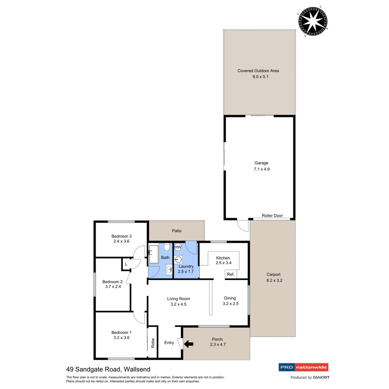 Floorplan of Homely house listing, 49 Sandgate Road, Wallsend NSW 2287