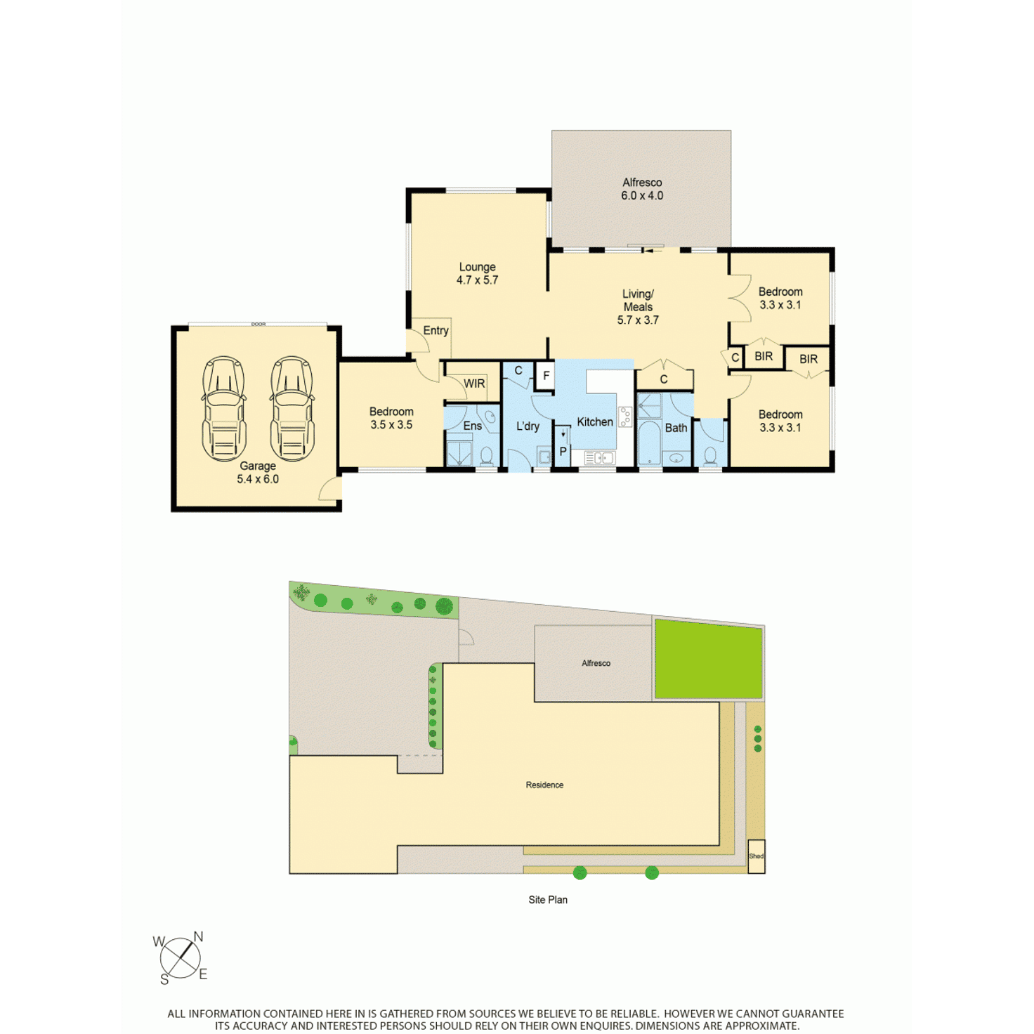 Floorplan of Homely unit listing, 2/6 Lemongrass Court, Baxter VIC 3911