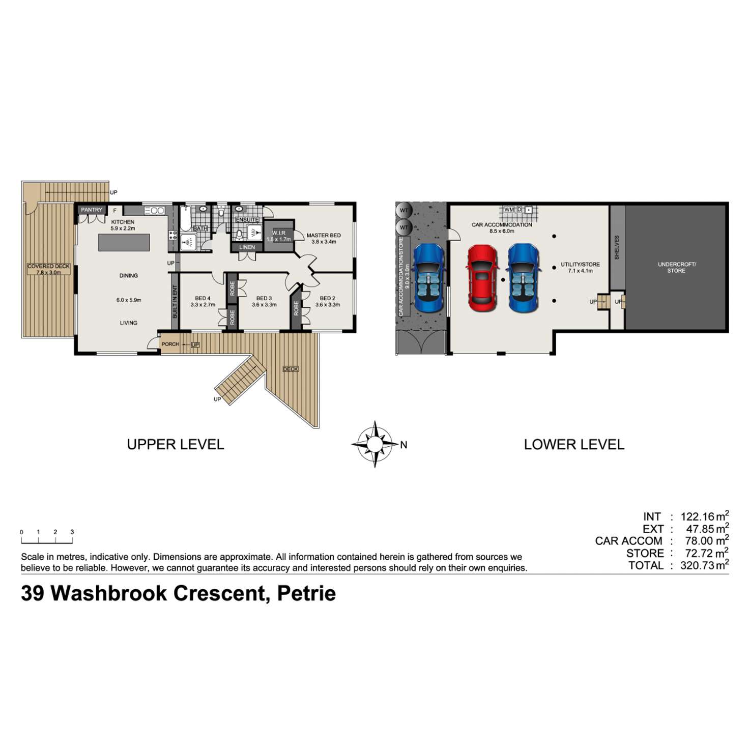 Floorplan of Homely house listing, 39 Washbrook Crescent, Petrie QLD 4502