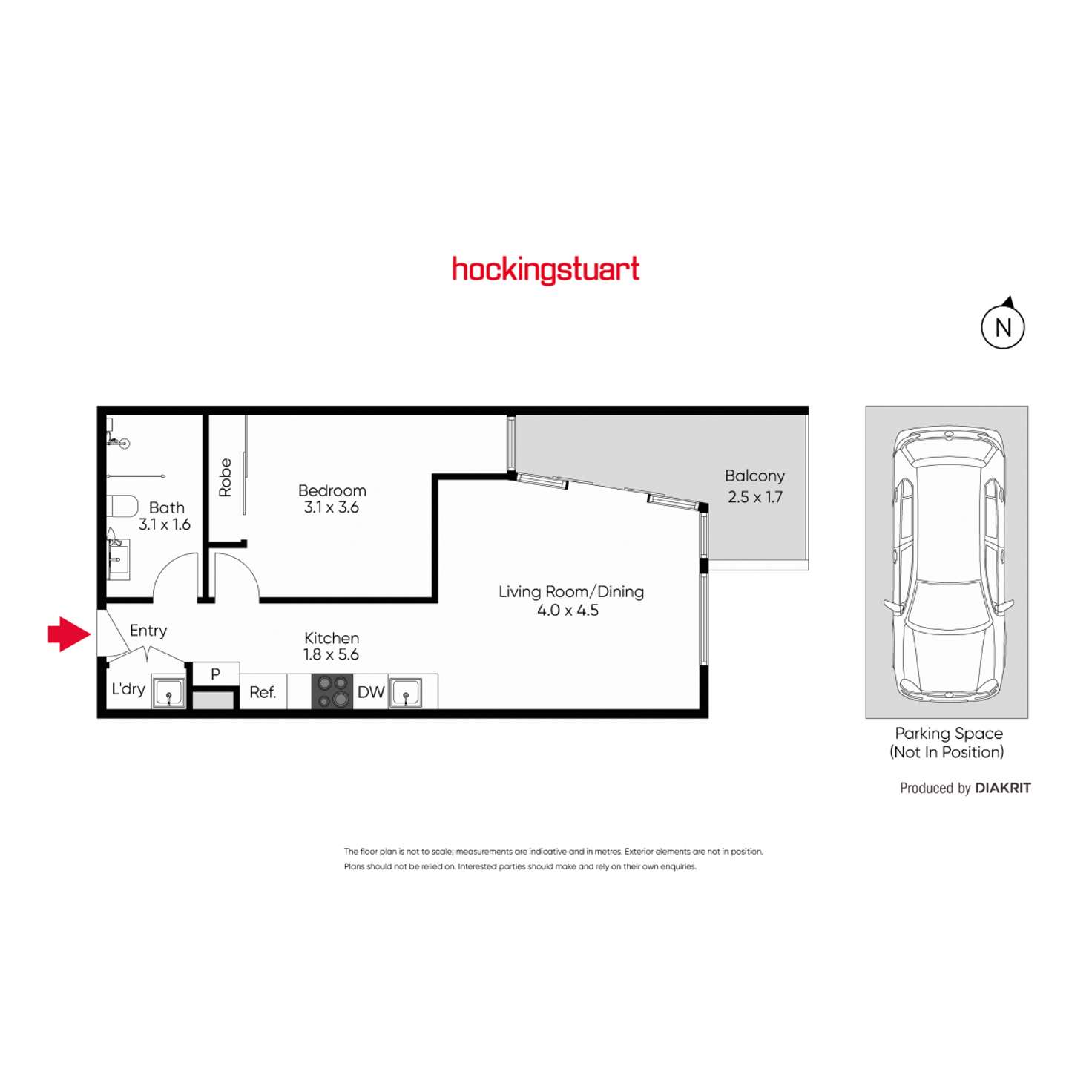 Floorplan of Homely apartment listing, 109/4 Yarra Bing Crescent, Burwood VIC 3125