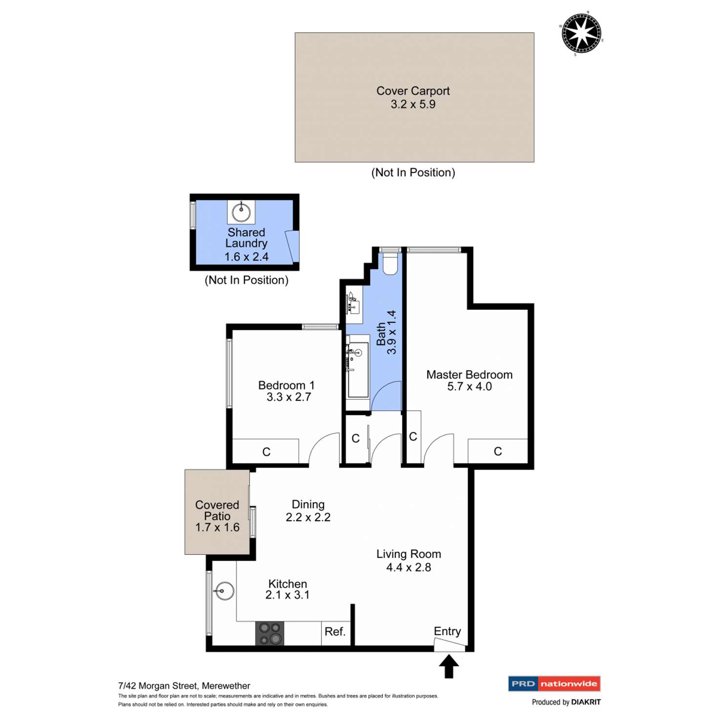 Floorplan of Homely unit listing, 7/42 Morgan Street, Merewether NSW 2291
