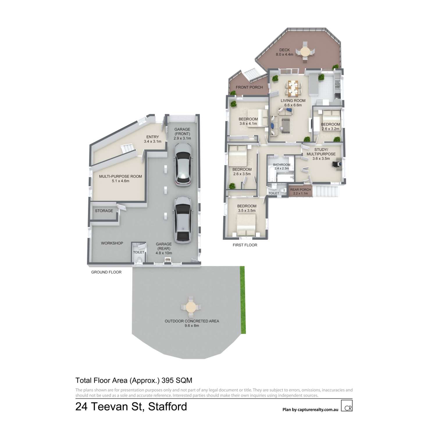 Floorplan of Homely house listing, 24 Teevan Street, Stafford QLD 4053