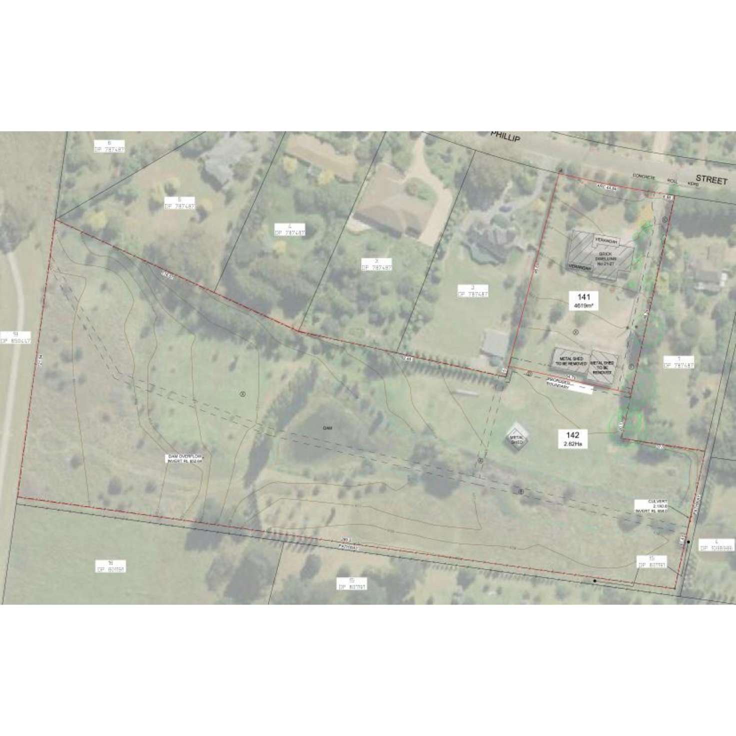 Floorplan of Homely residentialLand listing, 23 Phillip Street, Burradoo NSW 2576