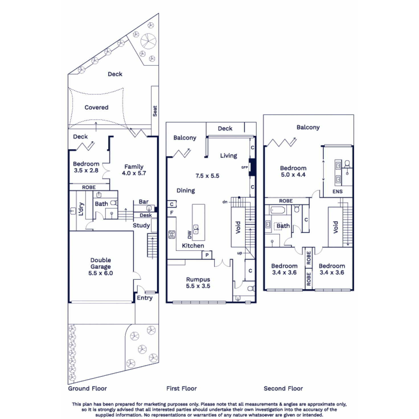 Floorplan of Homely house listing, 40 Skyline Drive, Maribyrnong VIC 3032